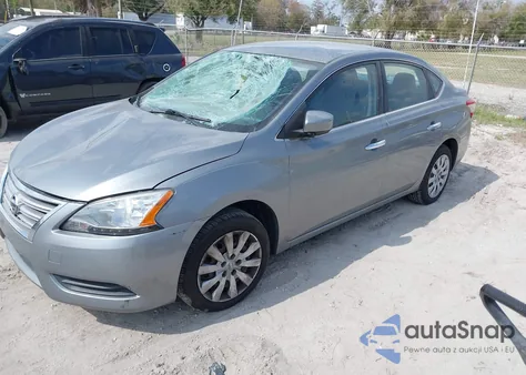 2014 Nissan Sentra Sv z USA, uszkodzony, nr VIN 3N1AB7AP2EL675994